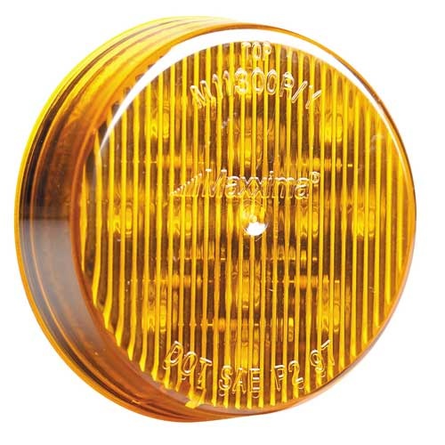 TAL75RR-R Lamp Kit, Side Marker & Clearance LED 3/4" (Domed PC Rated-180 Deg) Sealed One Diode Pattern (Red) Lamp with Grommet.