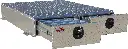 A-BP51 - 8"H x 40"D x 48"W - Aluminum Truck Pullout Bed-Pack Toolbox, Smooth Body & Diamond TP Top and Drawer Front, Super HD, Double 38" Drawers with Dividers and DT-T-Handle Locks.