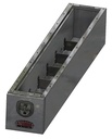 A-FU42 - 12"H x 72"D x 12"W - Aluminum Pickup Fender Under Box Mount Drawer Box, HD, All Smooth Body Finish, One 60" Drawers and Pull Open Door with SS DT-T-Handle Lock