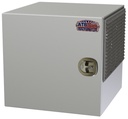 A-GB52 - 36"H x 40"D x 38"W - Aluminum Generator Box, Super HD, All Smooth Finish, SS Back & Side Louvered Grills, Roll Out Shelf and Left Side Open Door with SS T-Handle Lock.