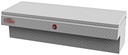 A-HS4 - 14"H x 17"D x 60"W - Aluminum Super HD Pickup Truck Side Toolbox, High Capacity with Pro-Sliding Tray & Mounting Hardware, All Diamond TP Finish with Advanced Push Button Lock, Powder Coated MX-White 