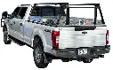 A-SP51R - 24"H x 76"D x 70"W- Aluminum Pickup Lite-XM Service-Pack for 6.5' Box, 71" Side Boxes and 24", Racks Powder Coated MX-Black 