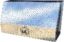 A-SU41 - 28"H x 20"D x 60"W - Aluminum Top Side Mount Compartment Utility HD Toolbox, All Smooth Body with Shelf and Diamond TP Finish Single Top Hinged Bottom Open Door with SS T-Handle Lock.