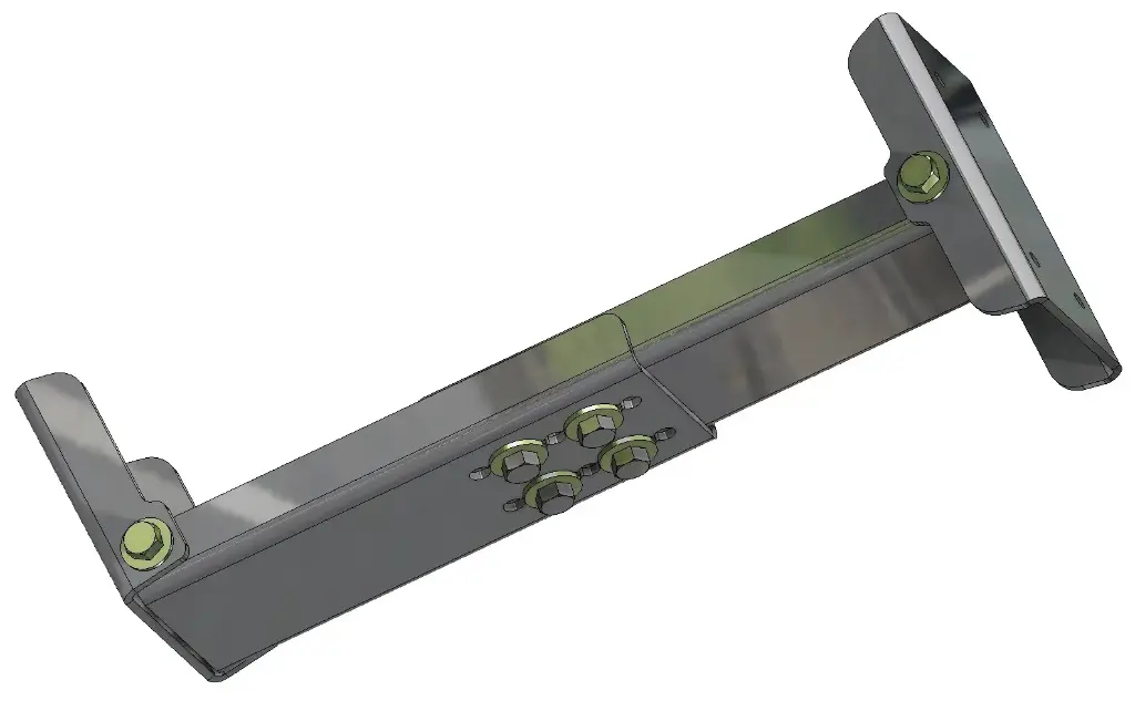 M3550RK-BX - Side Box & Service-Pack Installation Mounting Kit with Hardware, Front Rubber Seal and Endgate Seal Mount Application, Powder Coated MX-Black