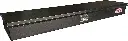 S-TM41 - 6"H x 14"D x 72"W - Steel Top Mount Compartment Toolbox, HD, Top Open Single Lid With Gas Springs, Single Lift Handle Lock and Partitioned Dividers, Powder Coated MX-Black 