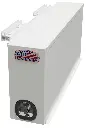 A-DF42O - 20"H x 64"D x 9"W - Aluminum Pickup Drawer Fender HD Toolbox, All Smooth Finish, Tool Organizer Pull Open Left Door/Drawer and with SS DT-T-Handle Lock & Powder Coated X-White