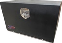 S-DC41 - 18"H x 18"D x 36"W - Steel Drawer Utility Cabinet HD Toolbox, Single Drop Open Door with SS DT-Handle Lock & Four Drawers (With Custom Divider System), Powder Coated MX-Black 