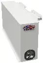 A-DF42O - 20"H x 54"D x 9"W - Aluminum Pickup Drawer Fender HD Toolbox, All Smooth Finish, Tool Organizer Pull Open Right Door/Drawer and with SS DT-T-Handle Lock & Powder Coated X-White.
