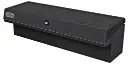 A-LS4- 16"H x 13"D- Aluminum Super HD Side Mount Low Profile (EZ Grab) Toolboxes, Smooth Body, Diamond TP Top Open Lid with Push-In Lock, Pro-Sliding Tray & M-Hardware and Powder Coat Finish