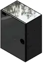 S-SG51G - 10g Steel Under Body Drawer Toolbox, Super Heavy-Duty Single Side Open Door with Gas Springs & SS-DT-Handle Lock - Drawers and Powder Coated.