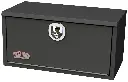 S-SR41 - 16"H x 16"D x 48"W - 14g Steel Truck Trailer Utility HD Toolbox, Single Drop Open Door with 3-Point SS DT-T-Handle Lock, Powder Coated MX-Black