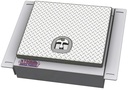 A-IB52 Aluminum Semi Truck In-Frame Boxes - Smooth Body - Diamond TP Single Lid - DT T-Handle Lock & Mounting Kit