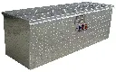 A-TC41C - Aluminum Truck Top Chest HD Toolbox, Top Open Single Lid with Gas Springs and Single Lift Handle Lock