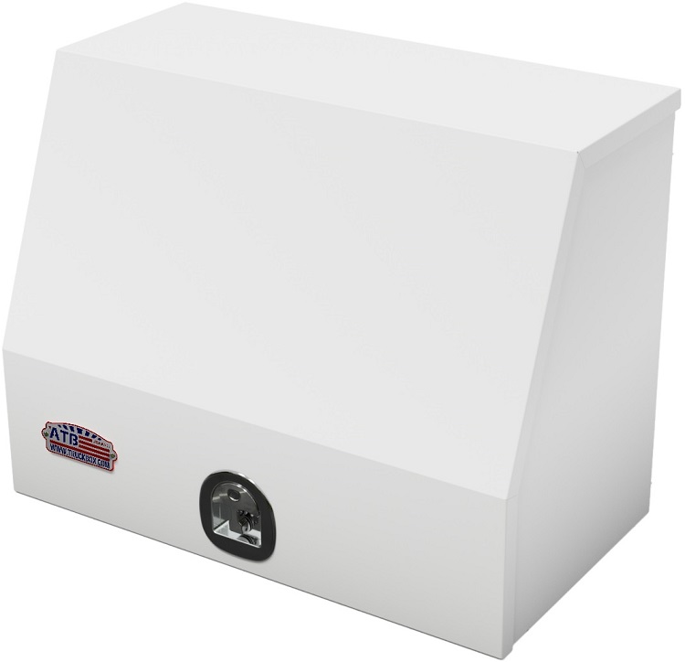 [S-DM41-282036-WX22] S-DM41 - 28"H X 20"D X 36"W - 14g Steel Drawer Master Box HD Toolbox, Tool Organizer and 2 Drawer, Powder MX-White Finish, Single Top Hinged Bottom Open Door with SS T-Handle Lock.